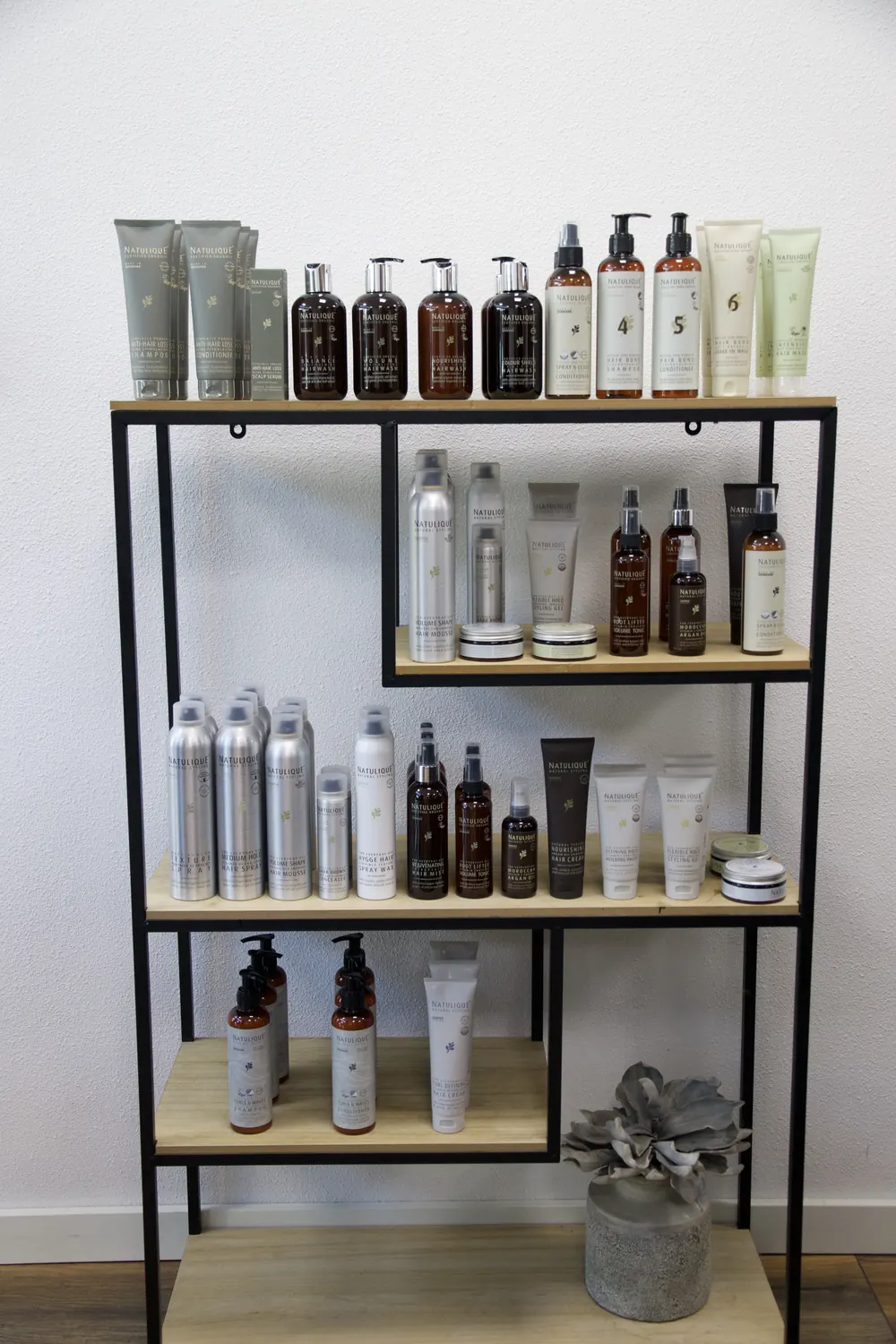 De Natulique-productenwand