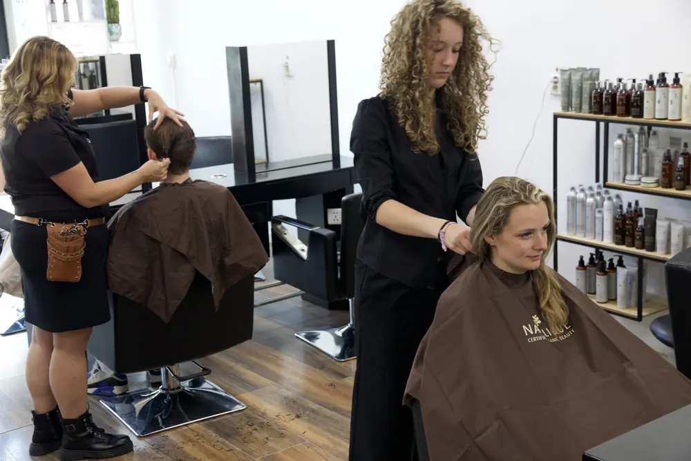 Samenwerken in de salon