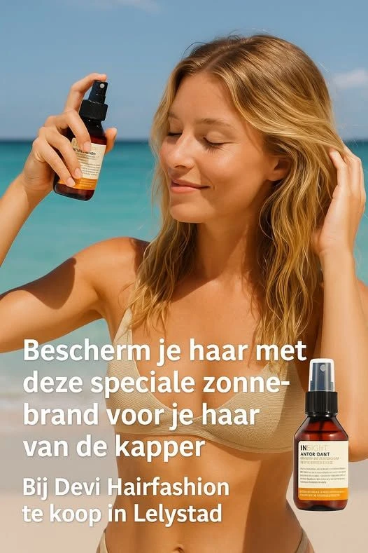 Zonnebrand voor je haar & Summer herstelbehandeling.